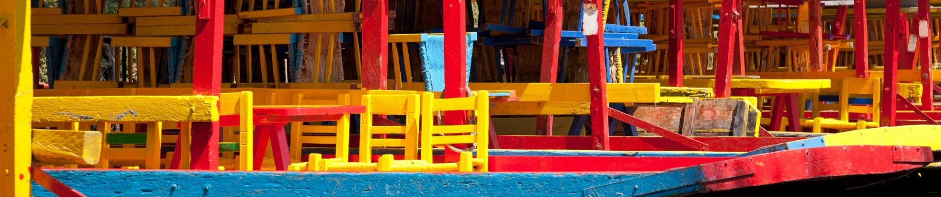 canaux de Xochimilco, Mexico, Mexique