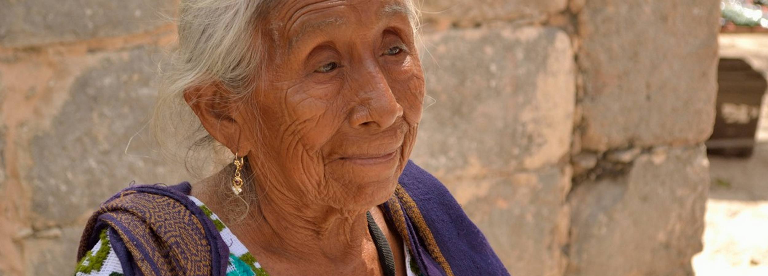 Vieille dame mexicaine