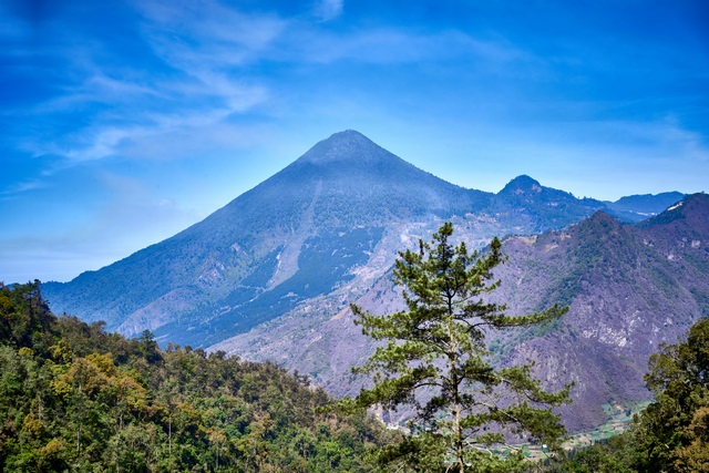 Volcan Santa Mara, Lac Atitlan