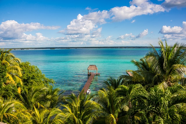 Lagune de Bacalar, Quintana Roo Mexico