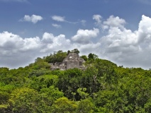 Calakmul, Yucatan, Mexique