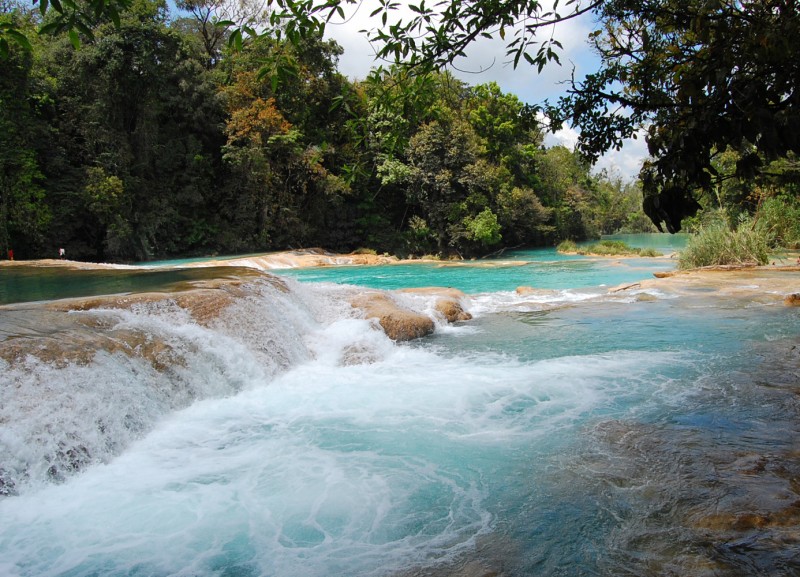 Rivière dans le Chiapas
