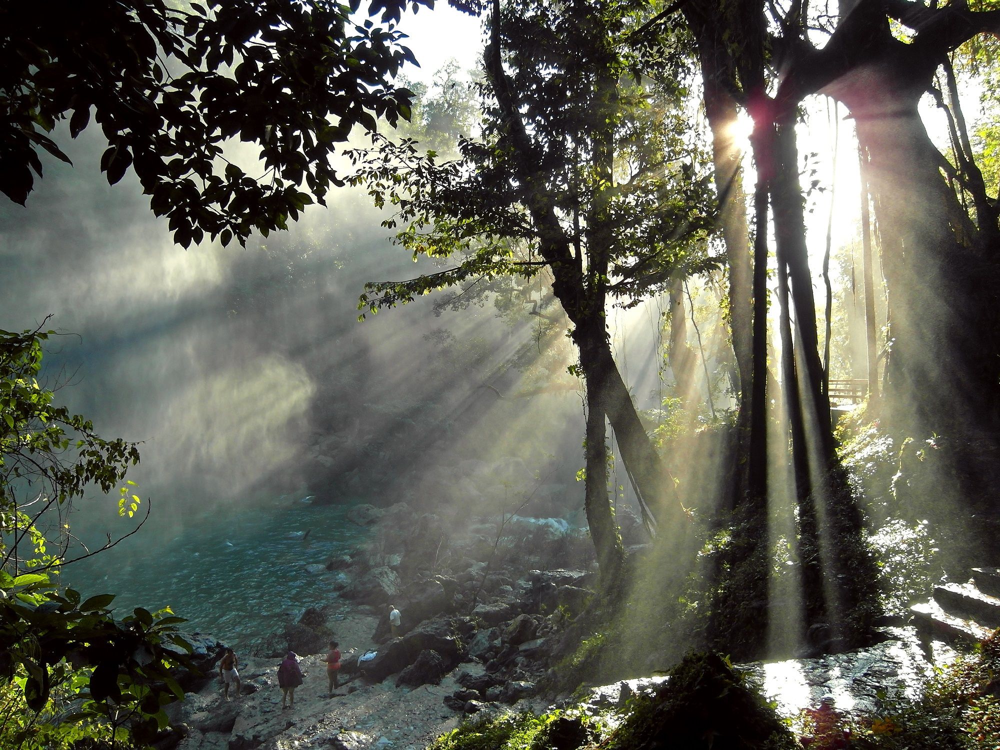 Cascade Misol Ha, Chiapas, Mexique