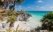 Mexique, Tulum, plages paradisiaques des Caraïbes, cité maya