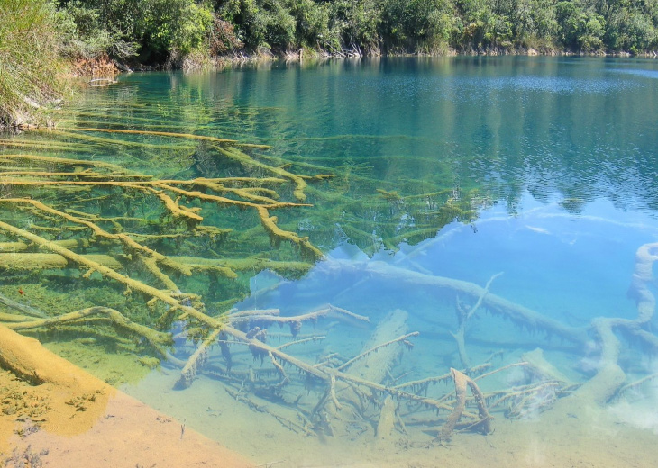 Lagunas de Montebello, réserve naturelle, Chiapas, Mexique