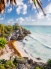 Turtle Beach à Tulum au Mexique