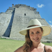 Gaëlle au Mexique